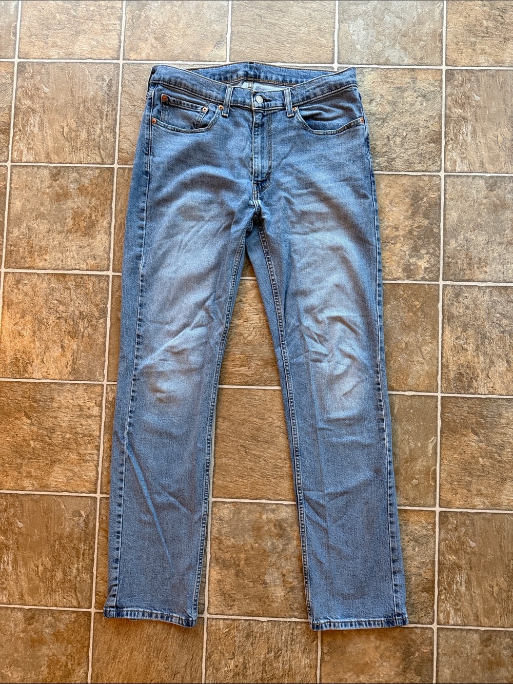 Levi’s 514 Men’s Straight Fit Jeans Light Wash 34x34